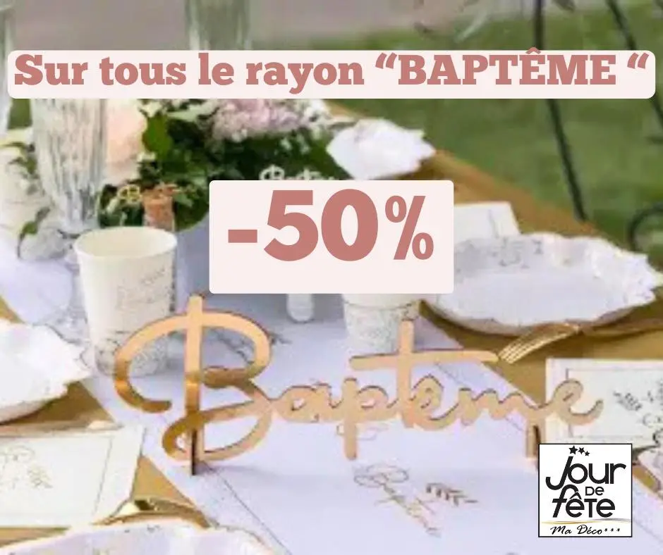 🎉 Mega soldes chez Jour de Fête ma Déco ✨